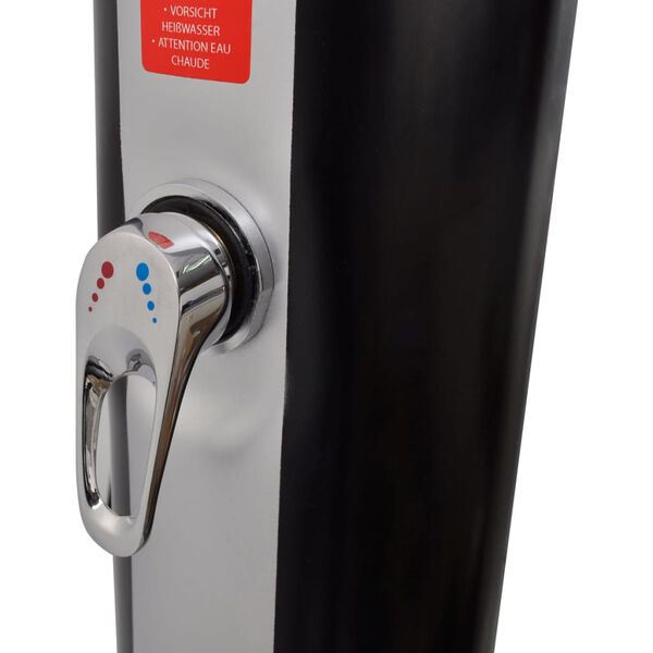 vidaXL Outdoor Solar Shower with Shower Head and Faucet 35 L