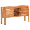 vidaXL Sideboard 116x30x66 cm Solid Acacia Wood