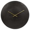 Gifts Amsterdam Wall Clock Moon L Aluminium Black 38cm