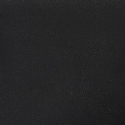 vidaXL Bed Frame Black 135x190 cm Double Faux Leather