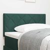 vidaXL Headboard Height Adjustable Dark green 100 cm Velvet