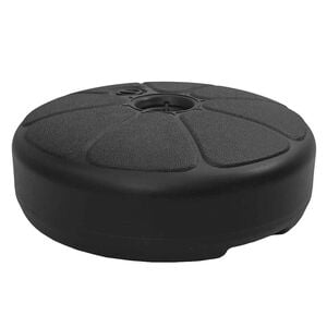 vidaXL Umbrella Base | Black | HDPE Plastic | Standard | Umbrella Base | Round