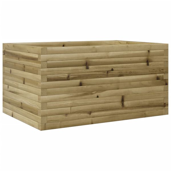 vidaXL Garden Planter 90x60x45.5 cm Impregnated Wood Pine