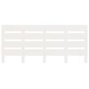 vidaXL Bed Frame without Mattress White 120x200 cm Solid Wood Pine
