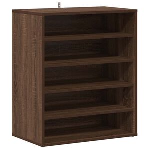 vidaXL Shoe cabinets 60 x 35 x 70 cm Brown Oak Plenty of shoe space