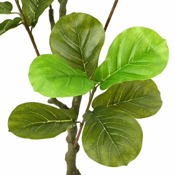 vidaXL Artificial Ficus Tree 30 Leaves 125 cm Green