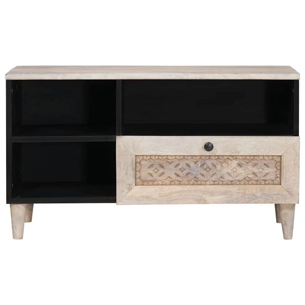 vidaXL TV Units with Drawer White 80 x 33 x 46 cm Engineered wood