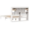 vidaXL Bookcase Bed without Mattress White 160x200 cm Solid Wood Pine