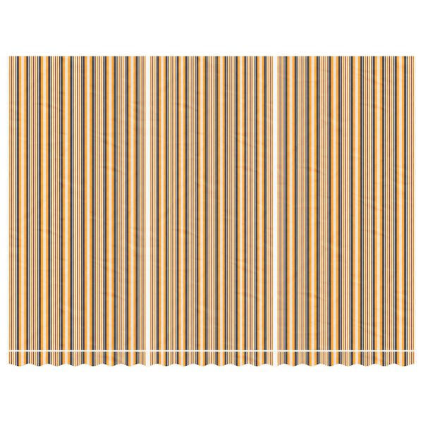 vidaXL Replacement Fabric for Awning Multicolour Stripe 5x3.5 m