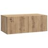 vidaXL Wall-Mounted TV Cabinet 78.5 x 41 x 30 cm Artisan Oak