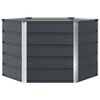 vidaXL Planter Anthracite 129 x 129 x75 cm Steel