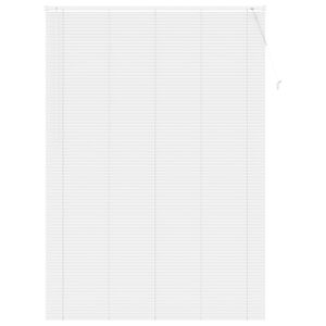 vidaXL Venetian Blind Manual Adjustable White 213 x 150 cm PVC