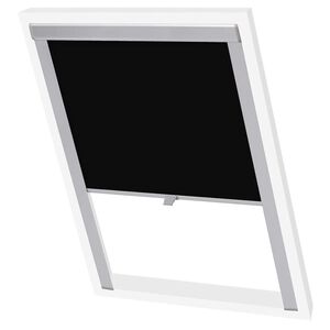 vidaXL Blackout Roller Blinds Black S08/608 GGL and GGU