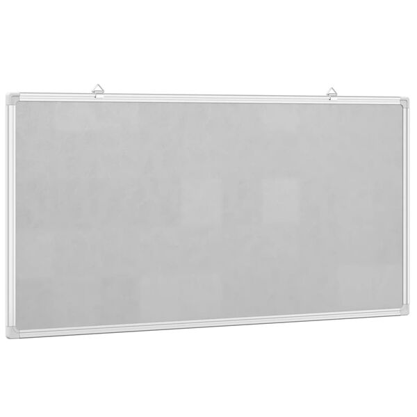 vidaXL Magnetic Whiteboard 60x30x1.7 cm Aluminium