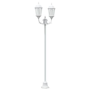 vidaXL Garden Light 68 x 20 x 235 cm Aluminium and Glass