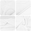 vidaXL Duvet with Pillow 2 pcs White Microfiber