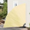 vidaXL Balcony Privacy Screen Sand 210 x 210 cm Polyester