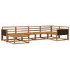 vidaXL Outdoor Sofa Set 6 pcs Natural Solid Acacia Wood