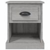 vidaXL Bedside Cabinets 2 pcs Grey Sonoma 39x39x47.5 cm Engineered Wood