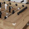 vidaXL Foosball Table Artisan Oak 146.5 x 74 x 85 cm Engineered Wood