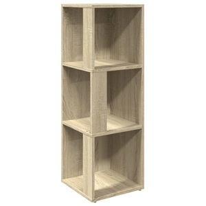 vidaXL Corner Cabinet Sonoma Oak 33x33x100 cm Engineered Wood