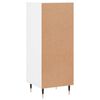 vidaXL Sideboard High Gloss White 34.5x34x90 cm Engineered Wood