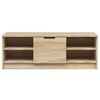 vidaXL TV Cabinet Sonoma Oak 102x35.5x36.5 cm Engineered Wood