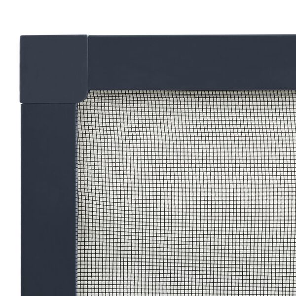 vidaXL Insect Screen for Windows Anthracite 100x120 cm