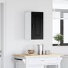 vidaXL Kitchen Cabinet with Storage Kalmar Black Oak 30 x 31 x 60 cm