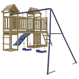 vidaXL Outdoor Playset Impregnated Wood Pine