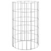 vidaXL Circular Gabion Pole Galvanised Steel Ø30x50 cm