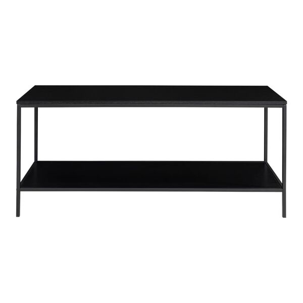 House Nordic TV Stand with 2 Shelves Avery Black