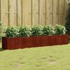vidaXL Garden Raised Bed 200x40x40 cm Corten Steel
