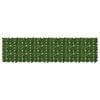 vidaXL Balcony Screen with Leaves Green 300 x 75 cm