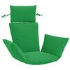 vidaXL Adirondack Cushion PUTTEN 100% Polyester Green 60 x 145 x 10 cm