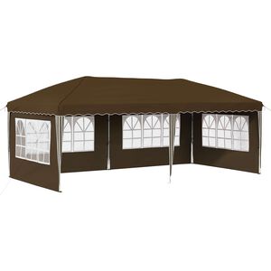 vidaXL Pop-up Party Tent 575 x 289 x 245 cm Taupe