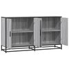 vidaXL Sideboard Grey Sonoma 134x35x76 cm Engineered Wood