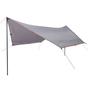 vidaXL Camping Tarp Grey and Orange 430x380x210 cm Waterproof