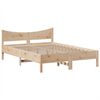 vidaXL Bed Frame without Mattress 140x200 cm Solid Wood Pine