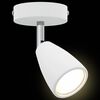 vidaXL Ceiling Spotlight with Spotlights White 8 x 8 x 14 cm Metal