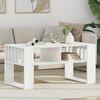 vidaXL Coffee Table White 92 x 49.5 x 45 cm Engineered Wood