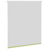 vidaXL Roller Blind Blackout Leaves Green 125x175 cm Fabric Width 121.6 cm Polyester