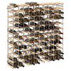 vidaXL Wine Rack for 120 Bottles Solid Pinewood