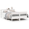 vidaXL Bed Frame without Mattress White 120x200 cm Solid Wood Pine