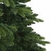 vidaXL Artificial Christmas Tree with 300 LEDs Green 240 cm PE and PVC
