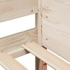 vidaXL Bed Frame without Mattress 90x200 cm Solid Wood Pine