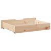 vidaXL Under-Bed Drawers with Wheels 2 pcs 85x55x17 cm Solid Wood Pine