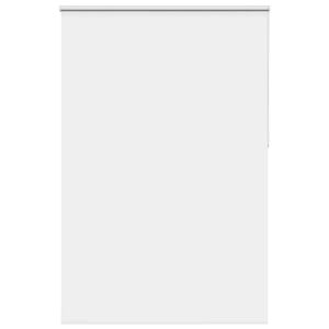 vidaXL Roller Blind Blackout White 150x210 cm Fabric Width 146.6 cm Polyester