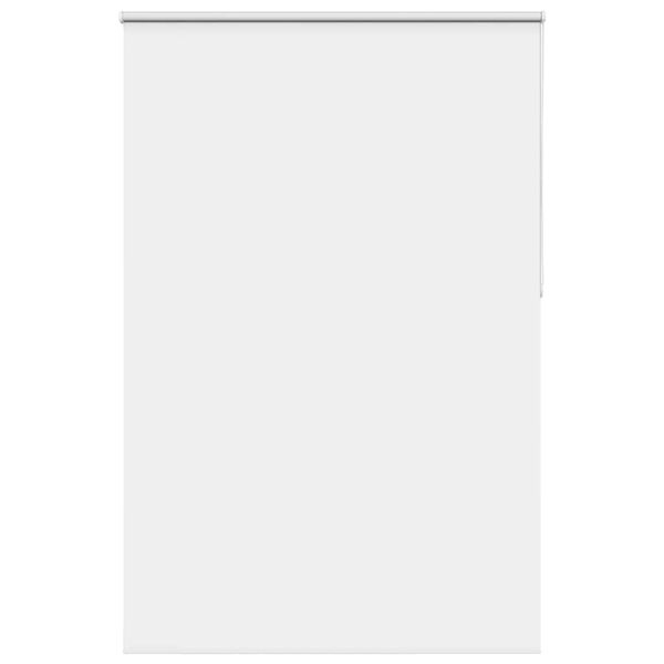 vidaXL Roller Blind Blackout White 150x210 cm Fabric Width 146.6 cm Polyester