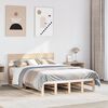 vidaXL Bed Frame without Mattress 160x200 cm Solid Wood Pine
